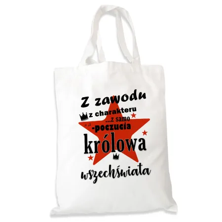 Torba na zakupy dla KOBIETY Królowa wszechświata